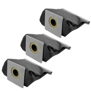 Imagem de Kit 3 Saco de Tecido Aspirador Philco Hepa Maxx Pas1690 , Hepa Maxx Pa