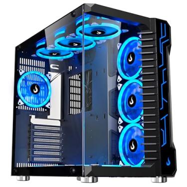 Imagem de Gabinete Gamer | Rise Mode | Galaxy Glass | Preto