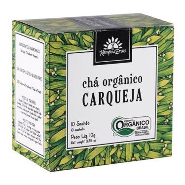 Imagem de Carqueja Chá Orgânica Certificada 10 Sachês Kampo De Ervas