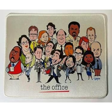 Imagem de Mouse pad de escritório para programa de TV, impressão HD, 30 x 25 cm, Dunder Mifflin para crianças, tapete de mouse de borracha