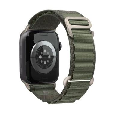 Imagem de Pulseira Nylon Loop Alpinista Compatível Com Apple Watch - Baú do Viki
