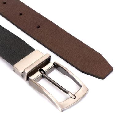 Imagem de Cinto de Couro Masculino Dupla Face 610 Prime - GURGEL, Floater mouro 