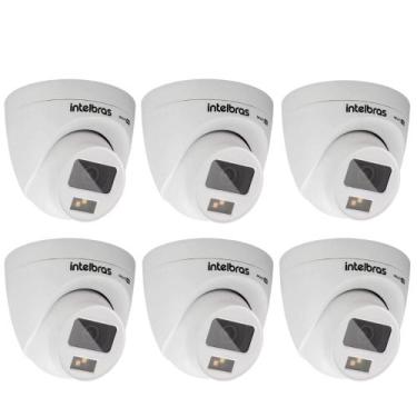 Imagem de Kit 6 Câmeras Intelbras Multi Hd 20m Vhd 1120 D Full Color