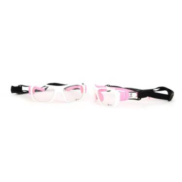 Imagem de Óculos para esportes 6851 Branco e Rosa Banda elástica - Hunter