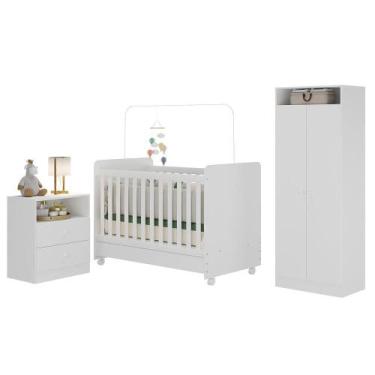 Imagem de Quarto Infantil Completo Ariel Multimóveis Branco