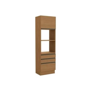 Imagem de Torre Quente de Cozinha Paneleiro Maxxi G750 c/ 1 Porta 3 Gavetas e 2 