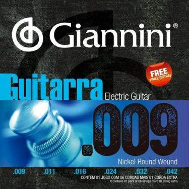 Imagem de Encordoamento p/ guitarra giannini (0.09) geegst9