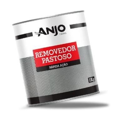 Imagem de Removedor pastoso de tintas automotivas 1kg anjo