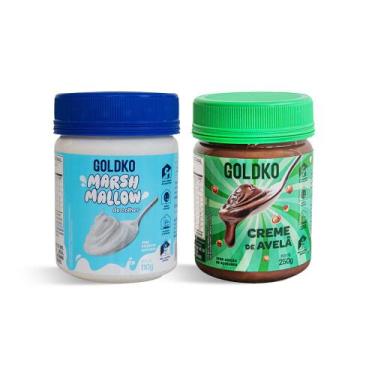 Imagem de Potinho Marshmallow + Pote Creme de Avelã zero adição de açúcares - Go