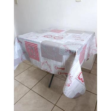 Imagem de Toalha De Mesa Retangular Impermeável Térmica 1,40 X 1,40 - Le Bianco,