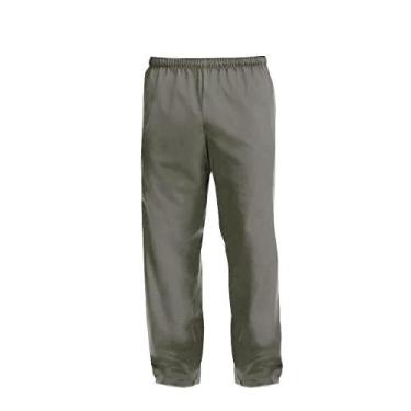 Imagem de Calça Pijama Cirúrgico Cinza Claro Oxford Não Amassa Seca Rápido Artip