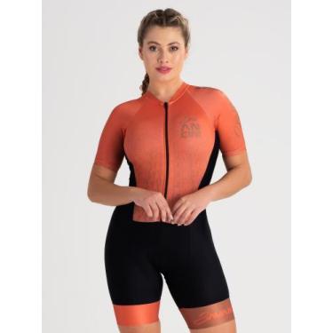 Imagem de Macaquinho De Ciclismo Feminino Savancini Infinity Iron (3470), M