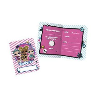 Imagem de Convite Lol Surprise 12 Uni Regina Festas - Inspire sua Festa Loja