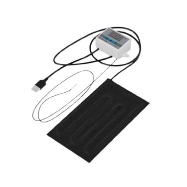 Imagem de Generic Almofada de aquecimento para répteis, tapete de aquecimento para terrário, almofada de aquecimento elétrica multiuso, almofada de aquecimento para,