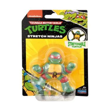 Imagem de As Tartarugas Ninja - Mini Boneco Elástico Raphael de 6cm