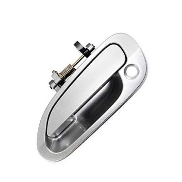 Imagem de ADVANCE IGNITION Maçaneta externa externa do lado do motorista dianteira esquerda compatível com Honda 98-02 Accord NH623 prata acetinada metálica 1998 1999 2000 2001 2002