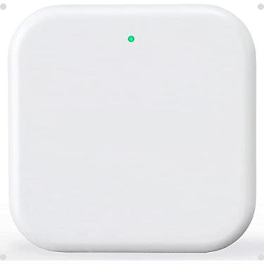 Imagem de Snobos Smart Lock G2 Gateway, Wi-Fi Gateway Bluetooth para TTLock, Gateway de fechadura de porta de impressão digital, hub inteligente de gateway compatível com controle de voz Alexa branco