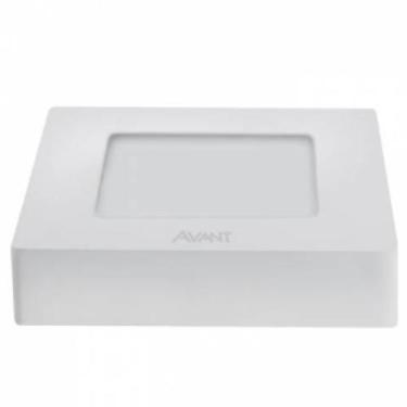 Imagem de Painel Pop Led Sobrepor Quadrado Avant 12W 3000K Luz Amarela