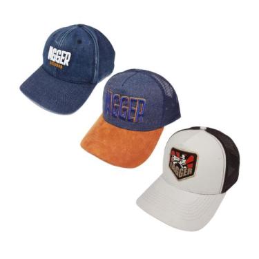 Imagem de Combo de Bonés Country Caçador 3 Un Premium - Iagger