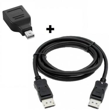 Imagem de Kit Adaptador Mini Displayport + Cabo Displayport 1,80m - HDMatters