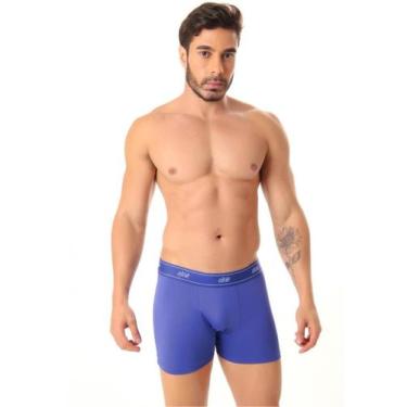 Imagem de Cueca boxer box microfibra poliamida - ALTIÊ, Azul, GG