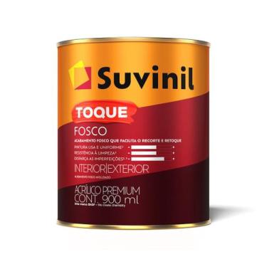 Imagem de Tinta Toque Fosco Branco Neve - Suvinil, 900 ml