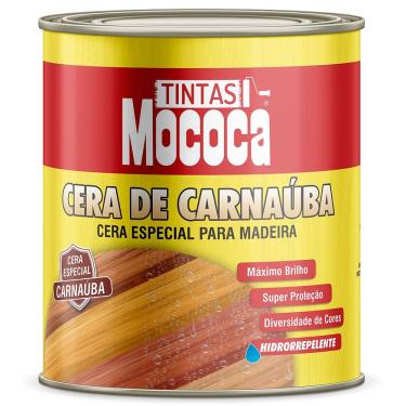 Imagem de Cera De Carnaúba Para Madeira 900ml  Cor Imbuia Mococa