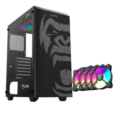 Imagem de Gabinete Zilla Pc Gamer Com 4 Fans Rgb Inclusas  ATX, Mini-ITX, mATX -