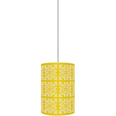 Imagem de Taschibra Renda 104 04040004-22, Pendente LED Autovolt E27, 40W, Amarelo
