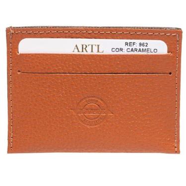 Imagem de Carteira para CNH e Cartões em Couro Artlux 962, Caramelo