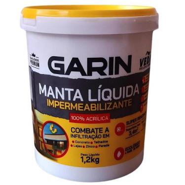 Imagem de Manta líquida impermeabilizante 1,2kg branca - Garin