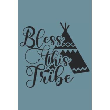 Imagem de Bless This Tribe Notebook: Spirit Mountain Blue Matte Finish Lined Journal, 6 x 9 120 Pages, Gift For Thinkers, List Makers and Doers (Bless This Tribe Journal)