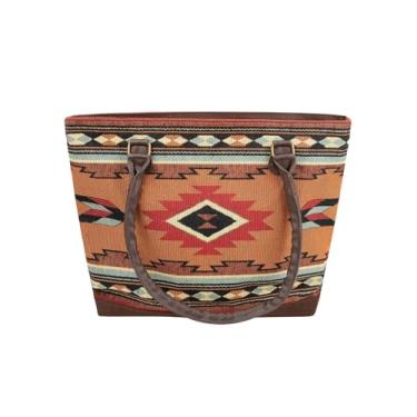 Imagem de Kinara Bolsa de ombro tecida Southwestern – Padrão de design nativo americano de tecelagem fina - Sonoita, Sonoita