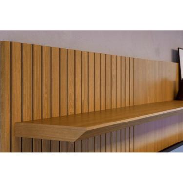 Imagem de Bancada Suspensa Íris para TV de até 55 polegadas - Cumaru - Madetec