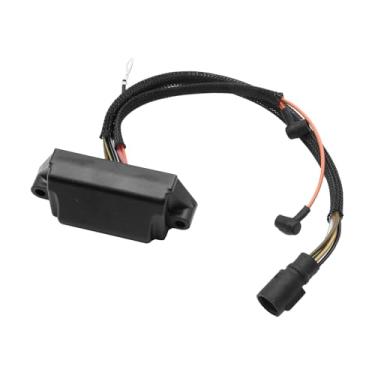 Imagem de CADUFUELLY 584783 Módulo de ignição de motor de barco, substituição para motor de popa Evinrude Johnson OMC BRP 9,9HP 10HP 15HP, substitui 586798 113-2285 582285 396141