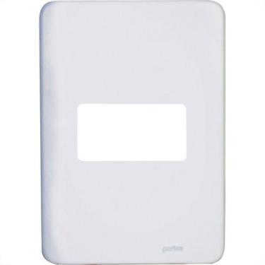 Imagem de Placa Perlex Aros 4X2 (1 Modulo Horizontal) 73Pl1
