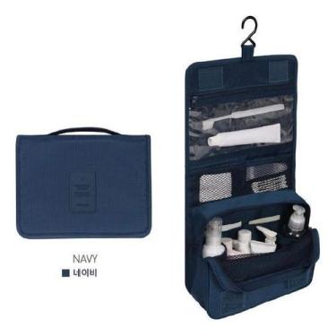 Imagem de Bolsa Mala De Viagem Organizar Necessaire Bolsinha - Genérica, Marinho