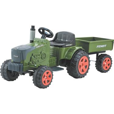 Imagem de Tratorzinho Eletrico Biemme Fendt com Caçamba Retro 6V Verde