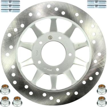 Imagem de Disco de freio dianteiro CG125 Titan 2000 a 2004 com parafusos - Garag