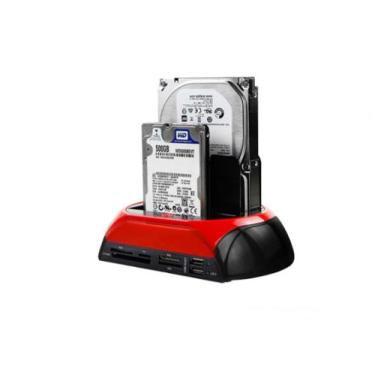 Imagem de Dock Station Para Ssd E Hd Sata E Ide De 2,5 E 3,5 Bivolt - Bmax