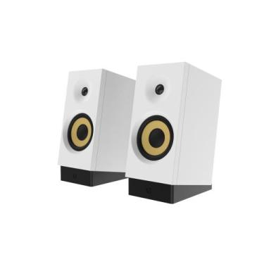 Imagem de 2x Suporte De Mesa Inclinado Compatível Com Edifier R1080bt - PEKO, 3D