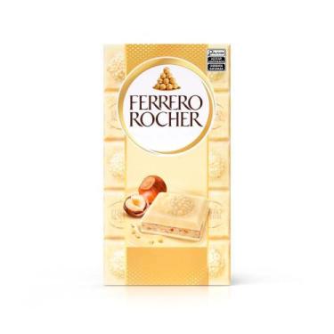 Imagem de Barra de Chocolate Branco com Avelã Ferrero 90g