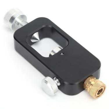 Imagem de Adaptador Qanyegn Scuba, adaptador de recarga do tanque de mergulho, adaptador de limpeza de válvulas para equipamento de mergulho 8 mm garrafa grande para um pequeno conversor de