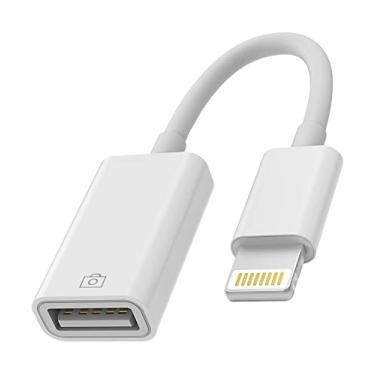 Imagem de Adaptador para iPhone OTG Lightning macho para USB fêmea, cabo dongle compatível com 13 11 12 Pro Max Mini Xr X Xs 8 7 Se Plus para Apple iPad Air Camera Leitor de cartão Flash Drive Mouse Hub MIDI U