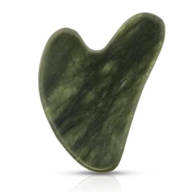 Imagem de Ferramentas faciais Gua Sha FUIYOOCEN Natural Jade Guasha para rosto