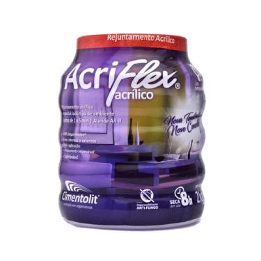 Imagem de Rejunte Acrílico Secagem Rápida Acriflex Branco 2kg - Kerakoll