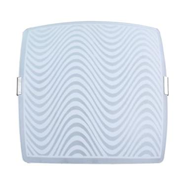 Imagem de Luminária Plafon Quadrado Peq Ondas