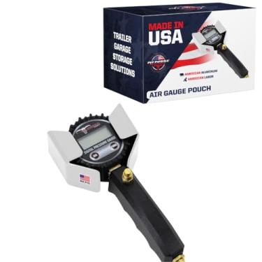 Imagem de Pit Posse Air Gauge Bolsa de transporte para reboque de carro Hanger NHRA Alumínio