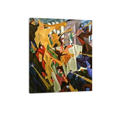 Imagem de Lyonl Feininge famosa impressão em tela - imagens para sala de estar - pintura de arte de parede - sem título 2-reprodução pronta para pendurar 20x25cm8x10in tela embrulhada