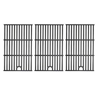 Imagem de Hongso Grelhas de substituição para Charbroil Performance 6 queimadores 463229021 463229521B 463284422 463228622 463259223 modelos de churrasqueira; Original P/N G426-0005-W1 pacote com 3